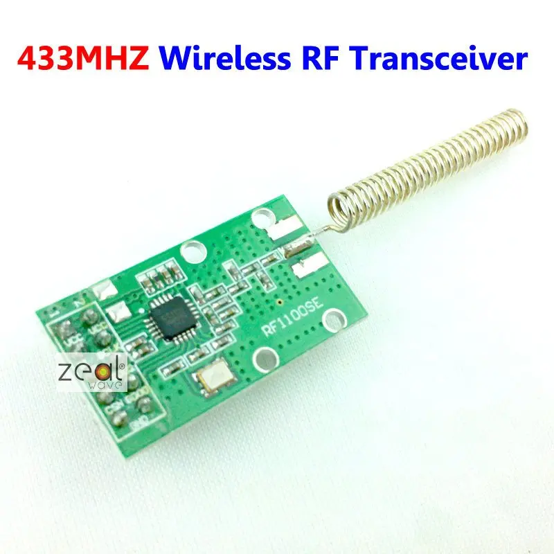 10pcs 433MHz Wireless RF Transceiver Module CC1101 CC1100 Remote Control Robot Spring Atenna
10pcs 433MHz Wireless RF Transceiver Module CC1101 CC1100 Remote Control Robot Spring Atenna