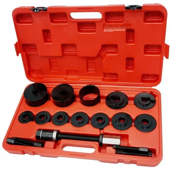 Wheel Tool Kit Drive Bearing Removal Tool Kit Garage Service Tool 19pcs HWC
Wheel Tool Kit Drive Bearing Removal Tool Kit Garage Service Tool 19pcs HWC