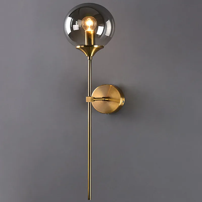 Nordic Retro Glass Gold Led Wall Light Fixtures Modern Home Decor Bedroom Bathroom Mirror Lights E14 Luminaire Free Shipping
Nordic Retro Glass Gold Led Wall Light Fixtures Modern Home Decor Bedroom Bathroom Mirror Lights E14 Luminaire Free Shipping