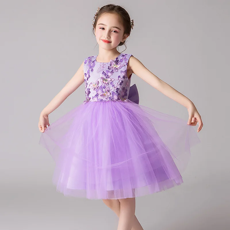 Sweet Princess Girl Wedding Dress 2019 New Kids Fancy Butterfly Flowers Dresses Kids Pageant Ball Gown Baby Fashion Clothing
Sweet Princess Girl Wedding Dress 2019 New Kids Fancy Butterfly Flowers Dresses Kids Pageant Ball Gown Baby Fashion Clothing