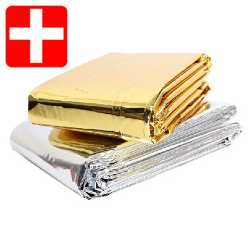 Outdoor Camping Waterproof Emergency Rescue Survival Blanket Life-saving Foil Thermal First Aid Thermal Insulation Mylar Blanket
Outdoor Camping Waterproof Emergency Rescue Survival Blanket Life-saving Foil Thermal First Aid Thermal Insulation Mylar Blanket