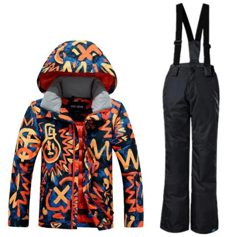 Gsou Snow Outdoor Sport Wear Skiing Snowboard Boys Super Warm Clothing Suit Children Kids Ski Jacket+Pants Windproof Waterproof
Gsou Snow Outdoor Sport Wear Skiing Snowboard Boys Super Warm Clothing Suit Children Kids Ski Jacket+Pants Windproof Waterproof