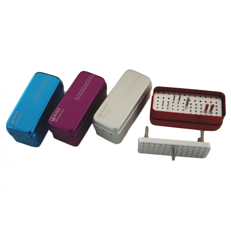 Aluminum Dental Disinfection Box Autoclave Sterilizer Case Burs Endo Files Holder 72 Holes For Burs Dentist Instrument
Aluminum Dental Disinfection Box Autoclave Sterilizer Case Burs Endo Files Holder 72 Holes For Burs Dentist Instrument