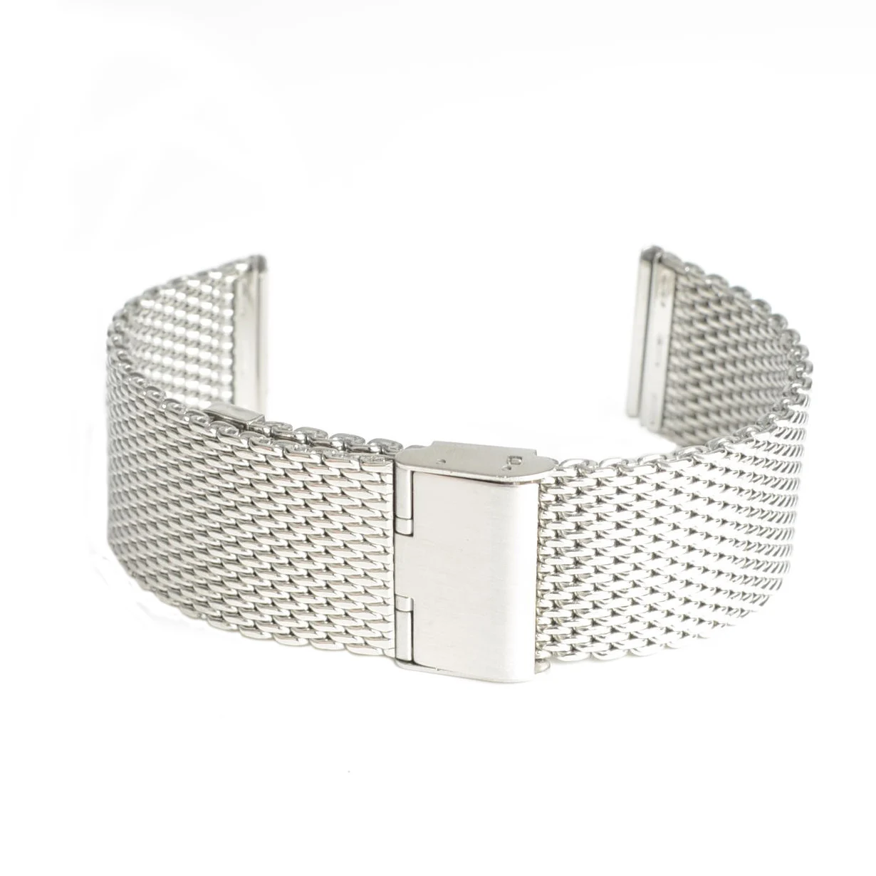 Brand New 24mm Stainless Steel Unisex Thick Mesh Watch Band Strap Bracelet Fold Over Buckle Silver Watchbands SB0587
Brand New 24mm Stainless Steel Unisex Thick Mesh Watch Band Strap Bracelet Fold Over Buckle Silver Watchbands SB0587