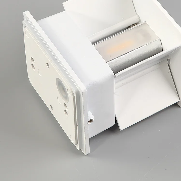 Водонепроницаемая настенная Светодиодная лампа Cube COB современный алюминиевый