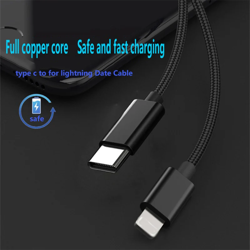 USB Cable for iPhone 8 7 6 6s Metal Alloy Nylon Braid Fast Charging X 10 SE 5 5s iPad charger | Мобильные телефоны и