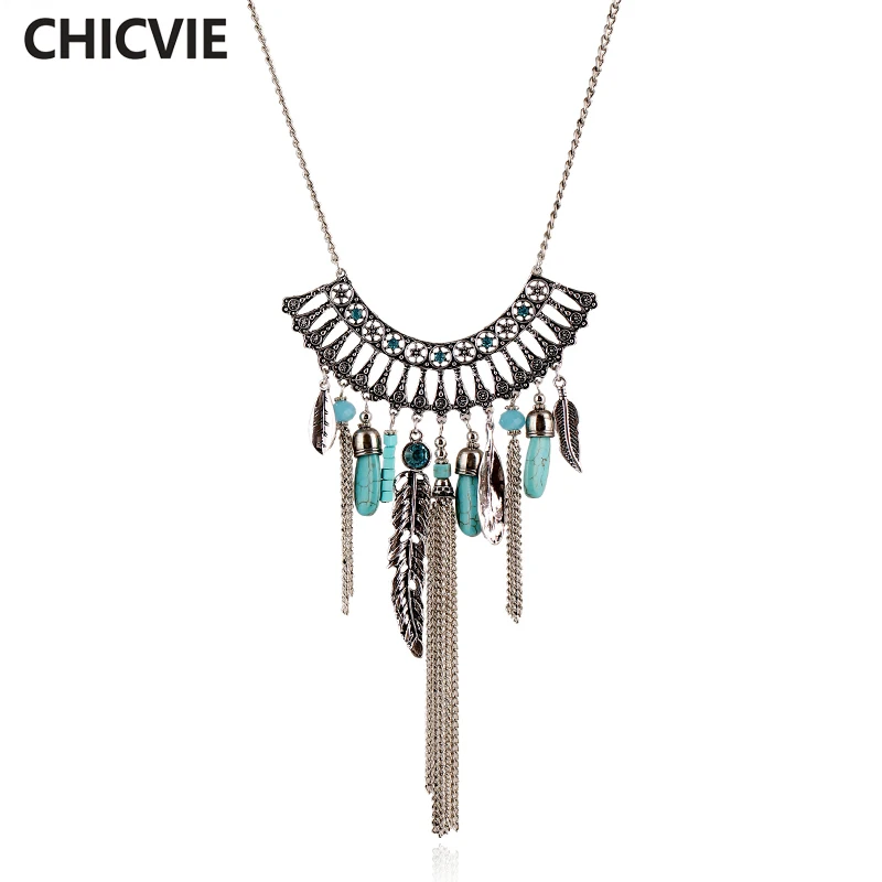 CHICVIE Trending Jewelry Leaf Maxi Necklaces & Pendants Long Silver Color Necklace For Women SNE160040
CHICVIE Trending Jewelry Leaf Maxi Necklaces & Pendants Long Silver Color Necklace For Women SNE160040
