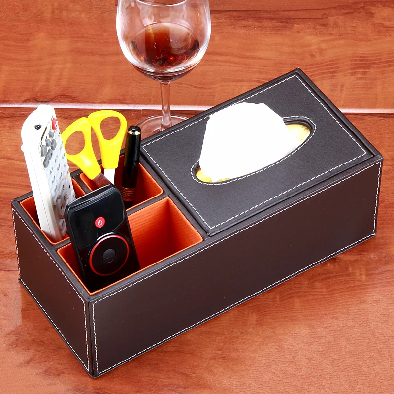 Fashion home leather multifunctional box tissue pumping box living room coffee table remote control storage box
Fashion home leather multifunctional box tissue pumping box living room coffee table remote control storage box