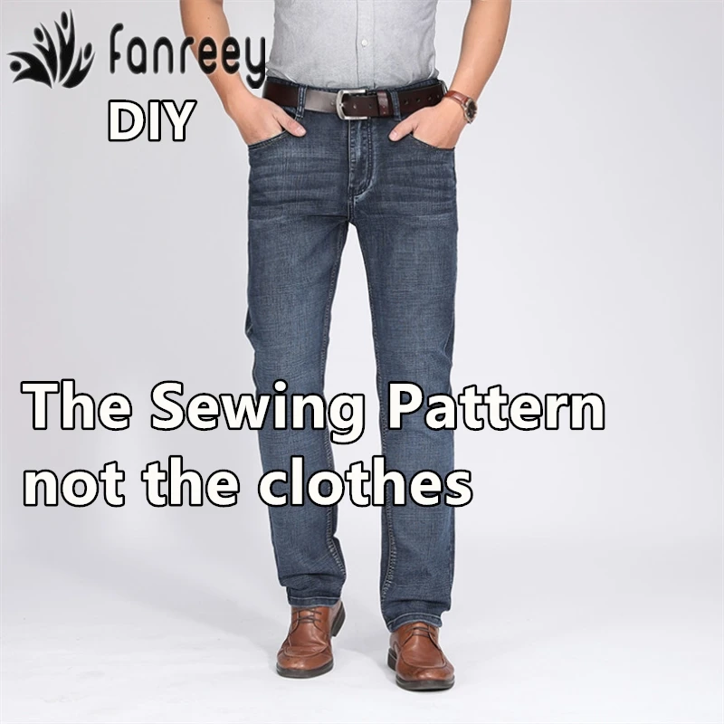 Sewing Pattern of Men's Trouser Jeans Template Cutting drawing Clothing DIY WW-205
Sewing Pattern of Men's Trouser Jeans Template Cutting drawing Clothing DIY WW-205