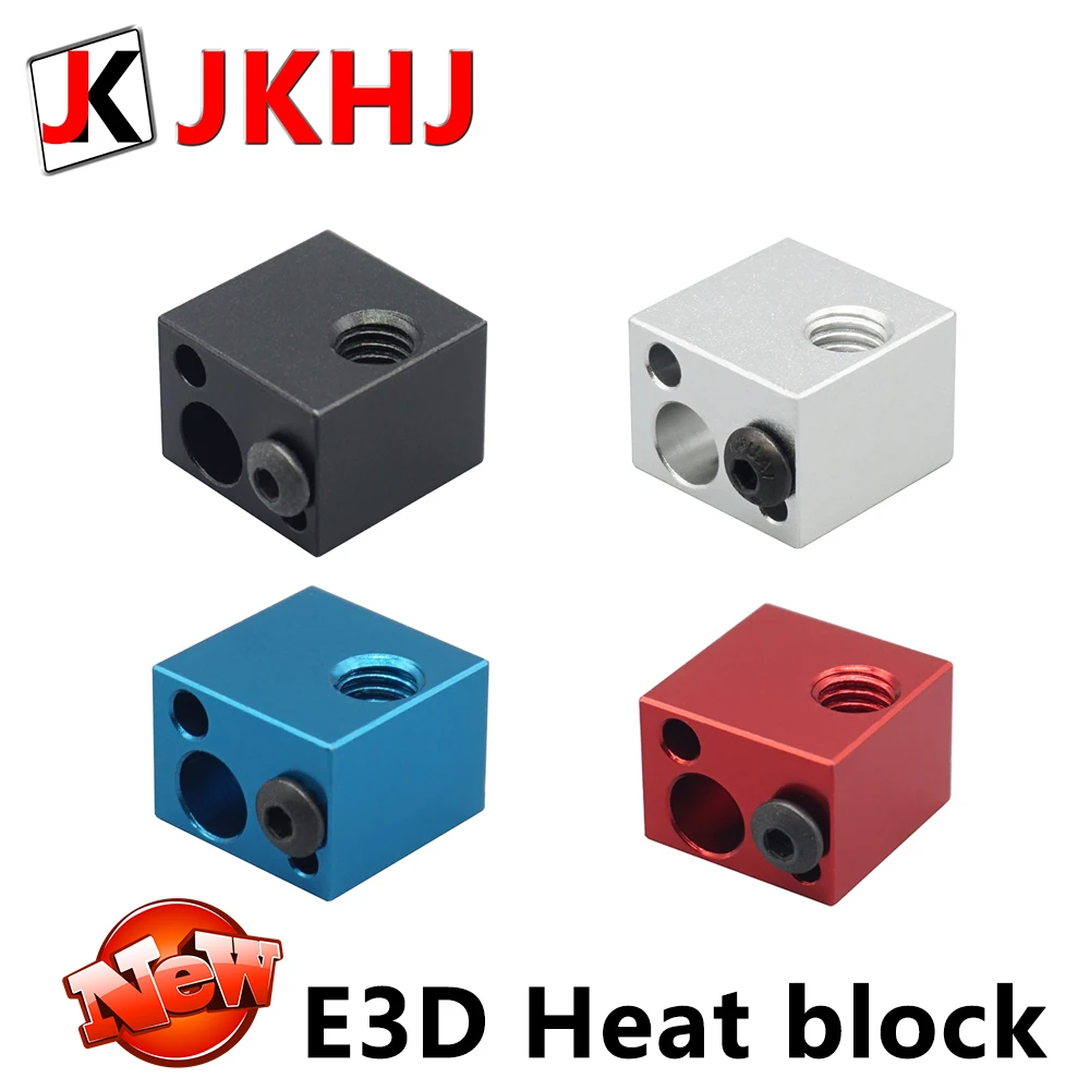E3D V6 Heating Block 3D Printer Parts Hotend Thermistor and Thermocouple Heater Block Accessories V5 j-head Aluminium heat block
E3D V6 Heating Block 3D Printer Parts Hotend Thermistor and Thermocouple Heater Block Accessories V5 j-head Aluminium heat block