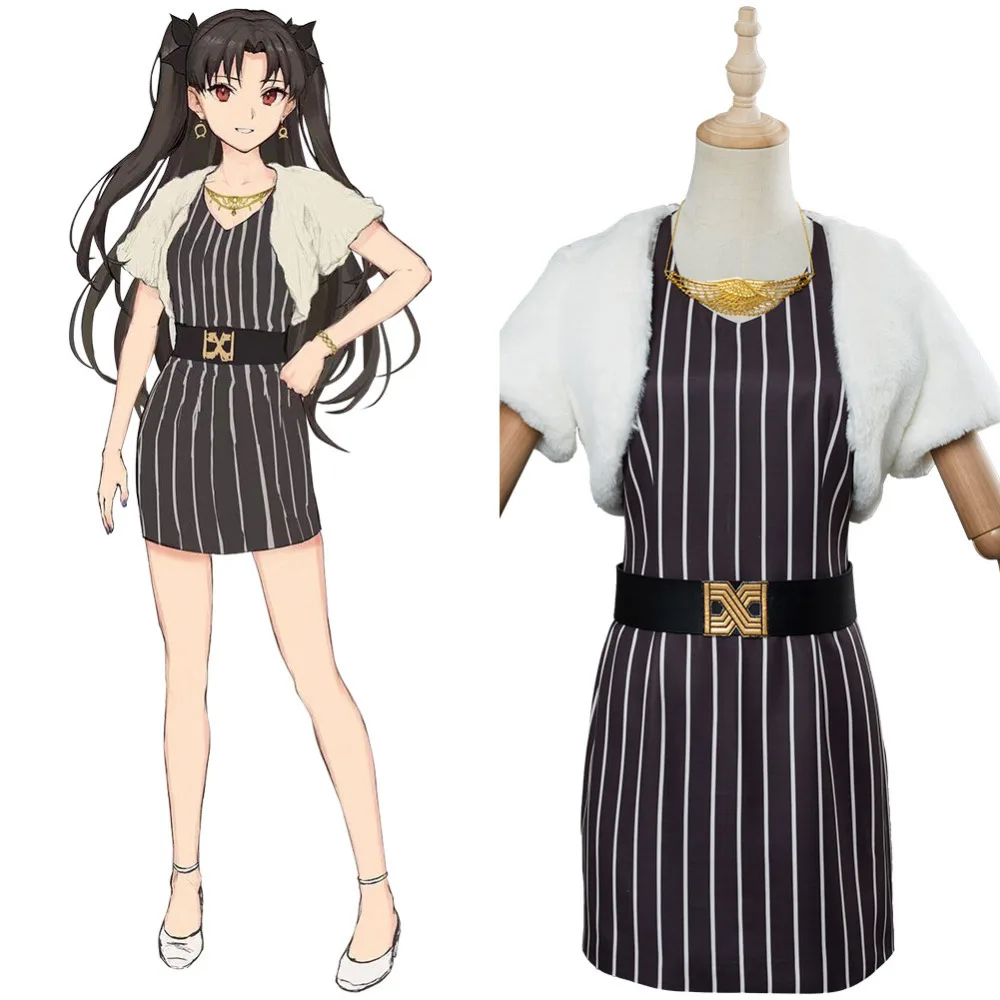 Фото Fate Grand Order Cosplay Ishtar Косплей Костюм FGO Униформа полный наряд Женский карнавальный