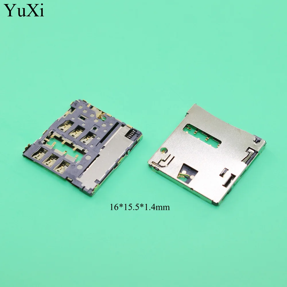 YuXi 1 шт./лот новый разъем для sim-карты для Huawei honor 6 H60-L01 G660-L705 MATE MT1-T00 MT1-U06 сменный разъем держателя лотка.
YuXi 1 шт./лот новый разъем для sim-карты для Huawei honor 6 H60-L01 G660-L705 MATE MT1-T00 MT1-U06 сменный разъем держателя лотка.