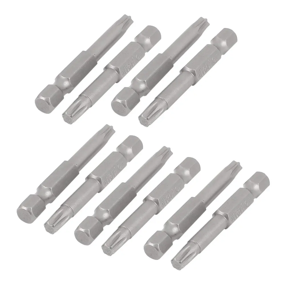 UXCELL Hot Sale 10 Pcs T25 Torx Power Driver Hex Bit FastChange Shank 50mm Length
UXCELL Hot Sale 10 Pcs T25 Torx Power Driver Hex Bit FastChange Shank 50mm Length