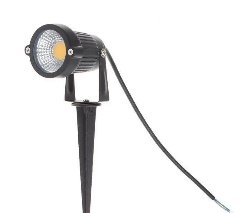 16pcs/lot IP67 Outdoor Landscape LED Lawn Light Lamp 220V 110V 7W COB Garden Spot Spike Energy Saving CE & RoHS | Освещение