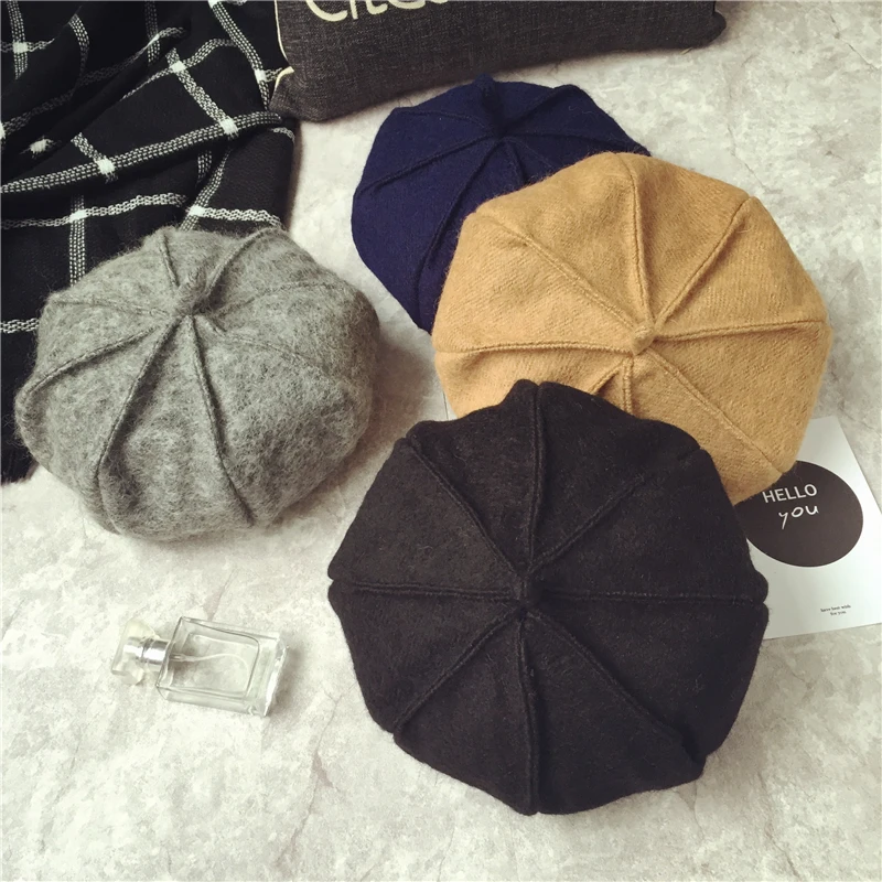 Winter Hat Berets Wool Cashmere Women Warm Brand Casual High Quality Women's Vogue Knitted Hats for Girls Cap
Winter Hat Berets Wool Cashmere Women Warm Brand Casual High Quality Women's Vogue Knitted Hats for Girls Cap