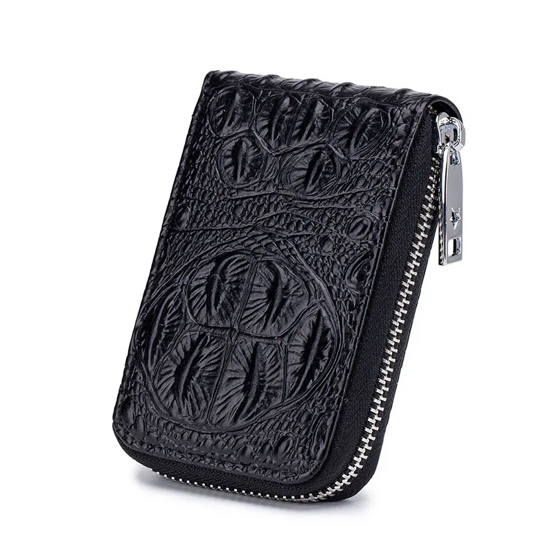 Unisex Card Holder Wallet Women Men Genuine Leather Business Card Holder Card Wallets Aligator Fashion Zipper Wallet Coin Purse
Unisex Card Holder Wallet Women Men Genuine Leather Business Card Holder Card Wallets Aligator Fashion Zipper Wallet Coin Purse