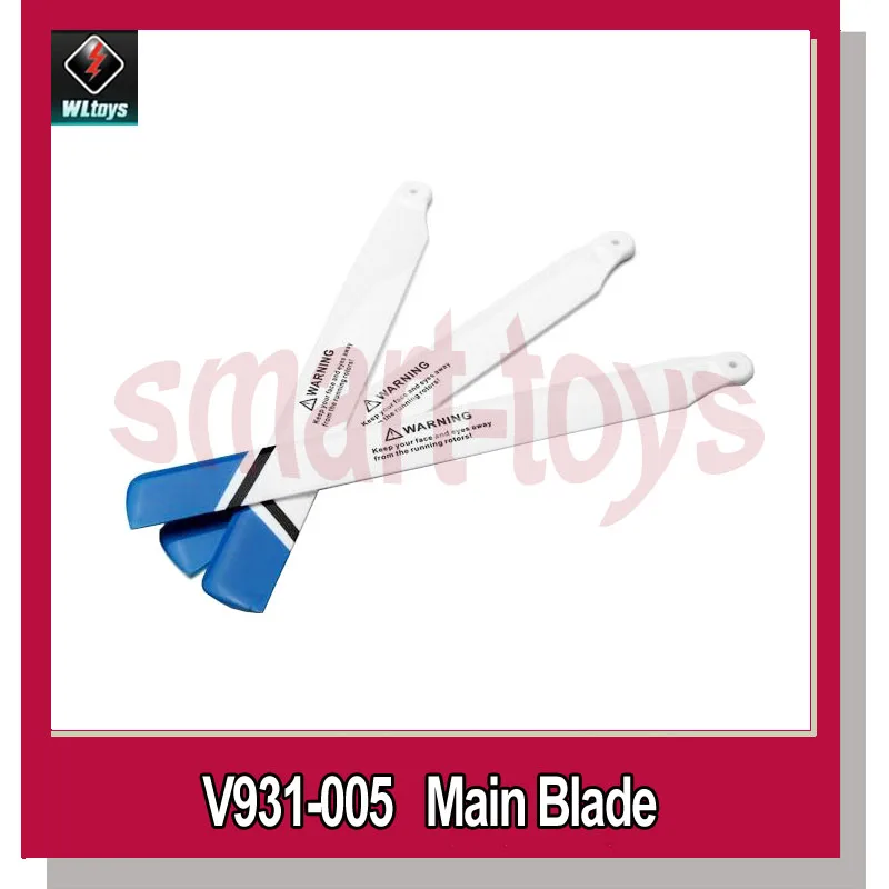 3Set Original V931-005 Main Blade red/blue for Wltoys V931 AS350 RC Helicopter Spare Parts
3Set Original V931-005 Main Blade red/blue for Wltoys V931 AS350 RC Helicopter Spare Parts