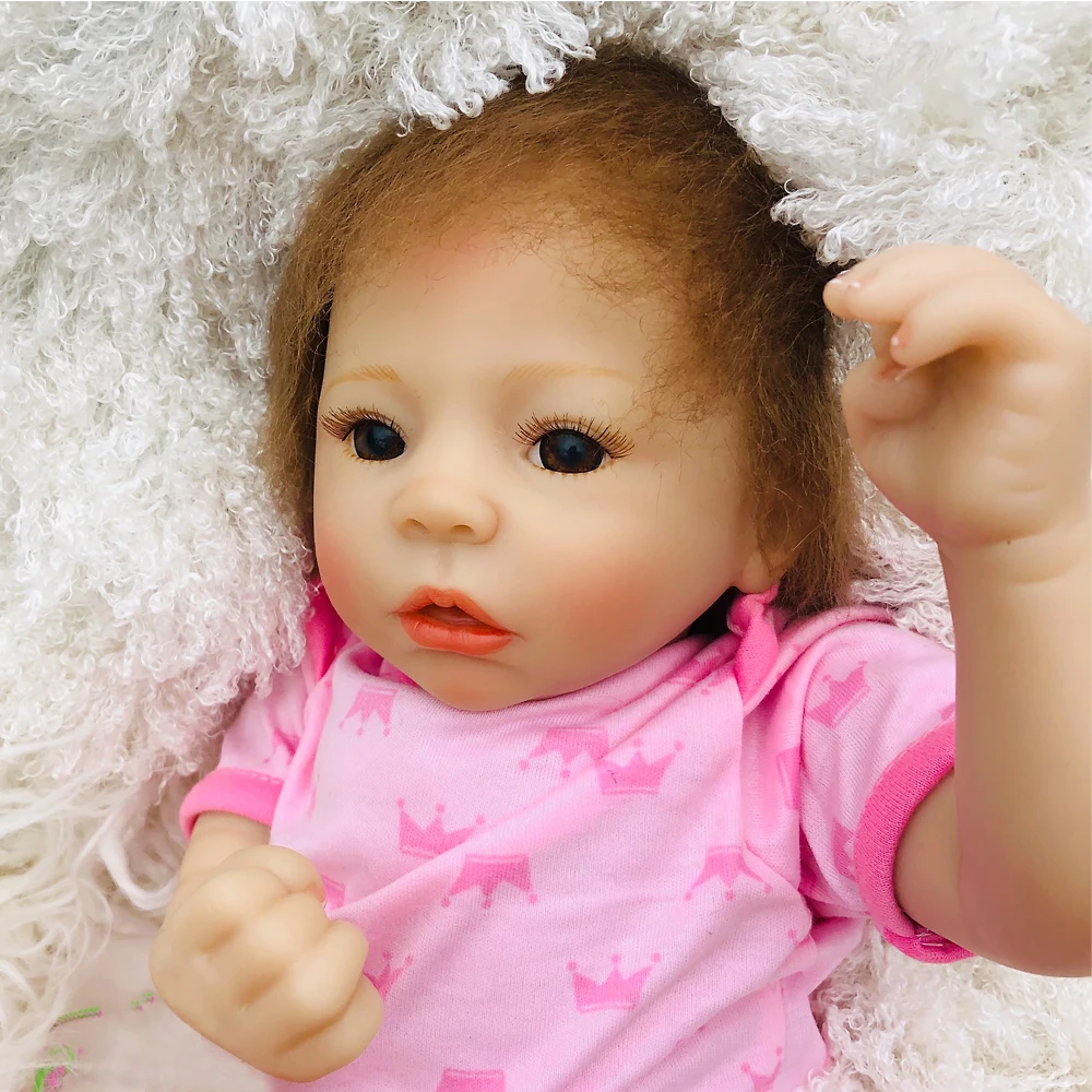 Sudoll Baby Doll Reborn 45cm 18" Handmade Lifelike Newborn Girl Boy Soft Silicone Vinyl Top quality Toy Gift
Sudoll Baby Doll Reborn 45cm 18" Handmade Lifelike Newborn Girl Boy Soft Silicone Vinyl Top quality Toy Gift