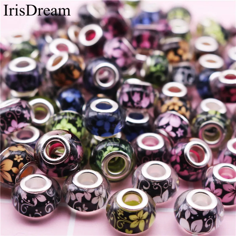 50Pcs Lot Big Hole Rould Loose Footmark Footprint Glass Murano Resin Beads Fit Pandora Charms Bracelet DIY Jewelry
50Pcs Lot Big Hole Rould Loose Footmark Footprint Glass Murano Resin Beads Fit Pandora Charms Bracelet DIY Jewelry