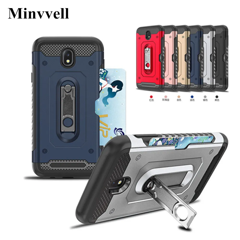 Phone Case for Samsung Galaxy J3 J5 J7 Pro 2017 Hybrid TPU+PC Shockproof Armor Cover For J330 J530 J730 Kickstand Card Slot Case
Phone Case for Samsung Galaxy J3 J5 J7 Pro 2017 Hybrid TPU+PC Shockproof Armor Cover For J330 J530 J730 Kickstand Card Slot Case