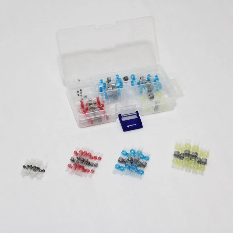 50/100 pcs Solder cable Wire Connectors Heat Shrink Solder Butt Connectors Terminals Connector Kit Automotive Marine Insulated
50/100 pcs Solder cable Wire Connectors Heat Shrink Solder Butt Connectors Terminals Connector Kit Automotive Marine Insulated