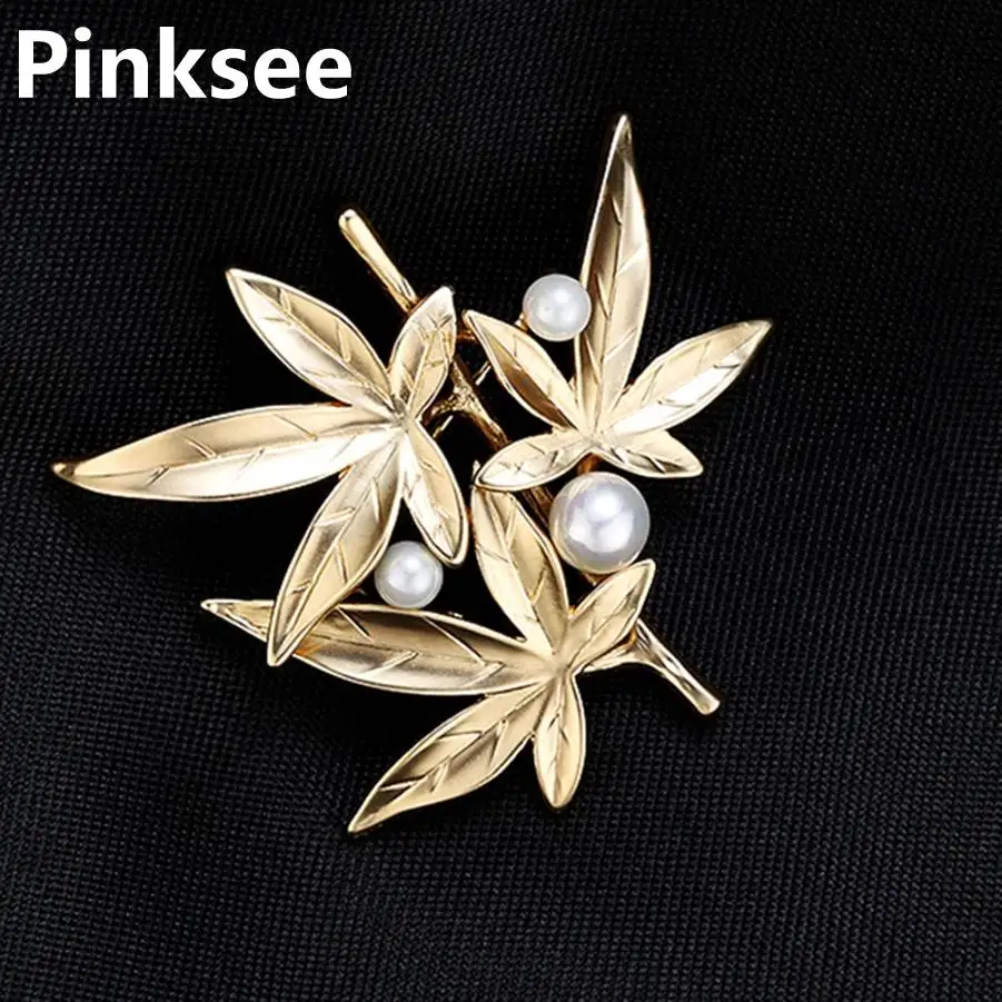 Luxury Imitation Pearl Fashion Rose Flower Leaf Brooch Pins for Women in Assorted Designs Gold Color lapel pin Corsage Jewelry
Luxury Imitation Pearl Fashion Rose Flower Leaf Brooch Pins for Women in Assorted Designs Gold Color lapel pin Corsage Jewelry