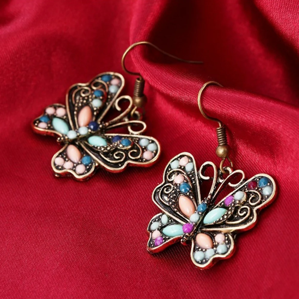Bohemian Women Butterfly Dragonfly Rhinestone Charm Hook Earrings Jewelry Gift Pendientes Earrings For Woman Jewelry
Bohemian Women Butterfly Dragonfly Rhinestone Charm Hook Earrings Jewelry Gift Pendientes Earrings For Woman Jewelry