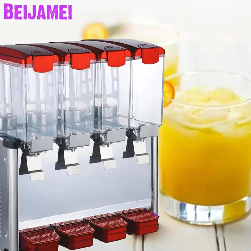BEIJAMEI 9L*4 Commercial beverage juice machine automatic cold drinks machine hot and cold drink making machine
BEIJAMEI 9L*4 Commercial beverage juice machine automatic cold drinks machine hot and cold drink making machine