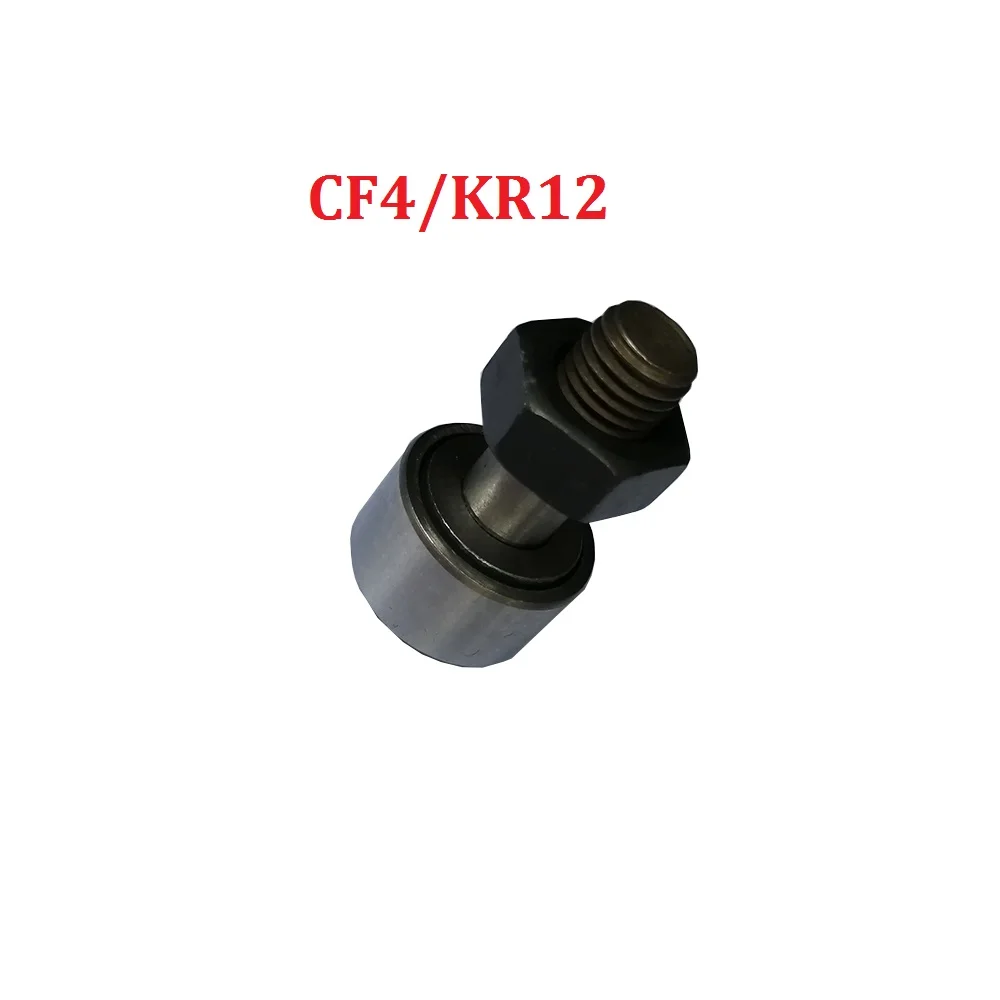 

4pcs/lot KR12 KRV12 CF4 Cam Follower Needle Roller Bearing M4X0.7mm Wheel And Pin