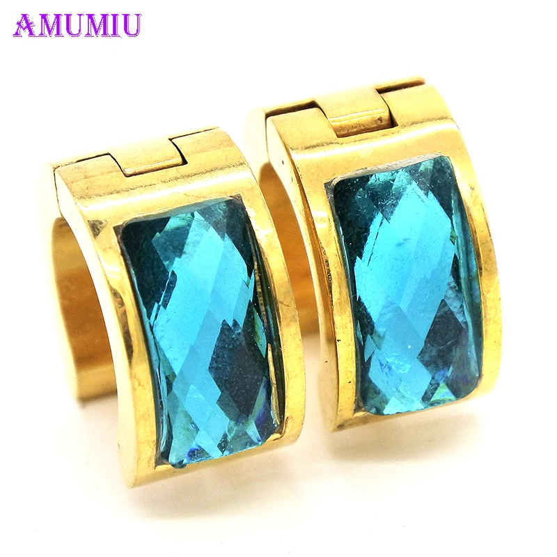 AMUMIU Fashion Gold Silver Color Square Earrings Pink Red Green Black Austrian Crystal Rhinestone Earring For Women E002
AMUMIU Fashion Gold Silver Color Square Earrings Pink Red Green Black Austrian Crystal Rhinestone Earring For Women E002