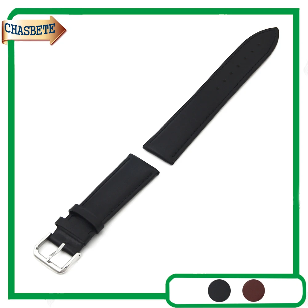 Leather Watch Band Universal Watchband 14mm 16mm 18mm 20mm 22mm 24mm Men Women Belt Wrist Strap Loop Bracelet Black Brown + Pin
Leather Watch Band Universal Watchband 14mm 16mm 18mm 20mm 22mm 24mm Men Women Belt Wrist Strap Loop Bracelet Black Brown + Pin