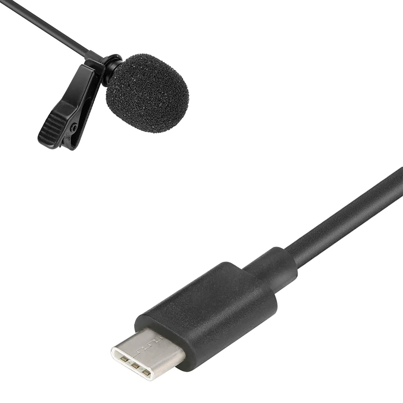 Saramonic LavMicro-UC Broadcast-Quality Lavalier Omnidirectional Microphone for USB Type-C Devices Including Samsung Galaxy, LG
Saramonic LavMicro-UC Broadcast-Quality Lavalier Omnidirectional Microphone for USB Type-C Devices Including Samsung Galaxy, LG