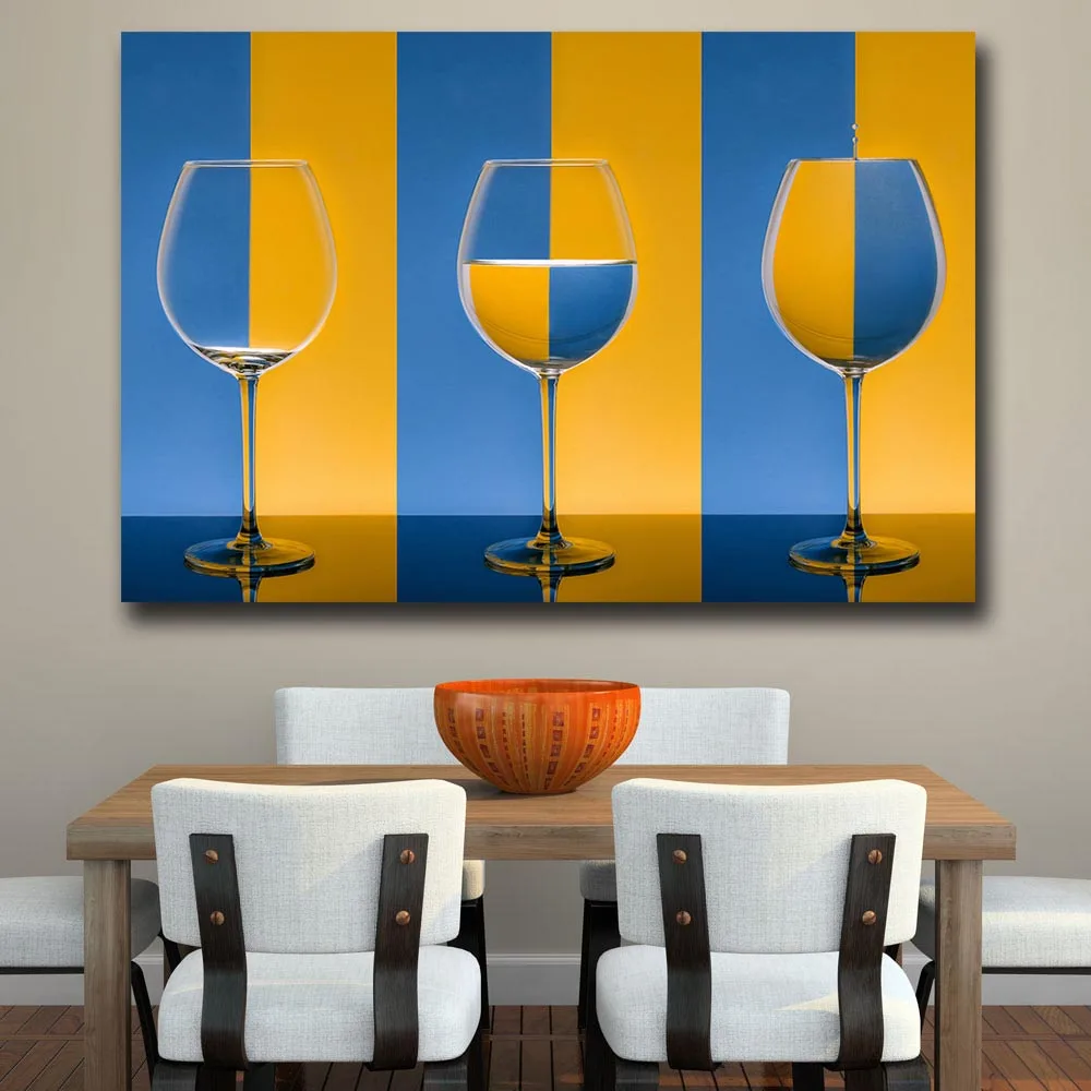 Wxkoil Wall Art Wine glass stripes yellow blue color Painting Living Room Home Decoration Oil Painting on Canvas Wall Painting
Wxkoil Wall Art Wine glass stripes yellow blue color Painting Living Room Home Decoration Oil Painting on Canvas Wall Painting