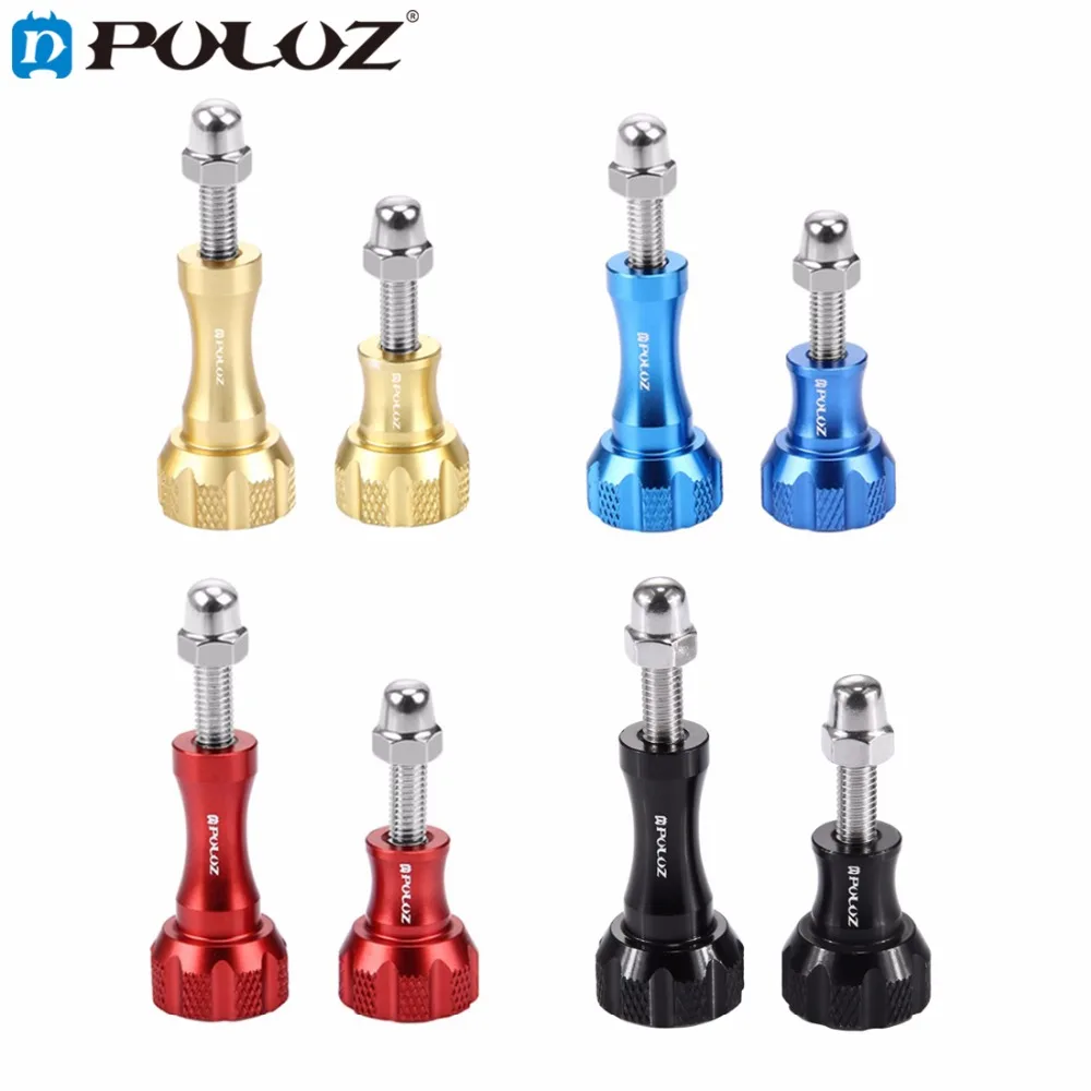PULUZ For Go Pro Accessories Aluminum 1 long+1 short Screw Set for HERO7/6/5/4/3+/3/2/1 Xiaomi YiAction Cameras/DJI OSMO Action
PULUZ For Go Pro Accessories Aluminum 1 long+1 short Screw Set for HERO7/6/5/4/3+/3/2/1 Xiaomi YiAction Cameras/DJI OSMO Action