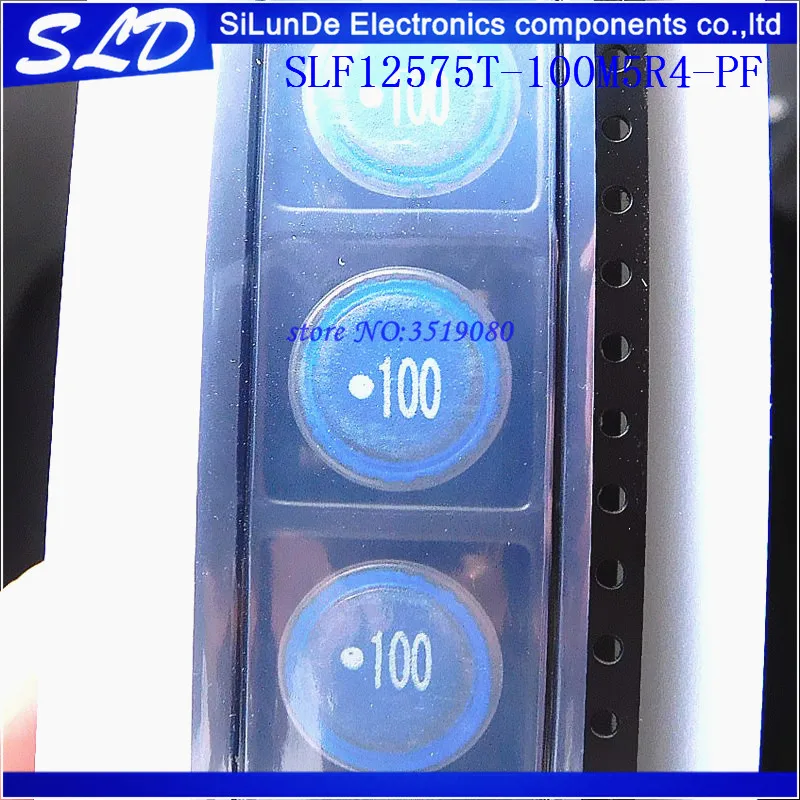 Free Shipping 50pcs/lot 12.5*12.5*7.5mm Inductors for Power Circuits 10uH 20% SLF12575T-100M5R4-PF new and original
Free Shipping 50pcs/lot 12.5*12.5*7.5mm Inductors for Power Circuits 10uH 20% SLF12575T-100M5R4-PF new and original