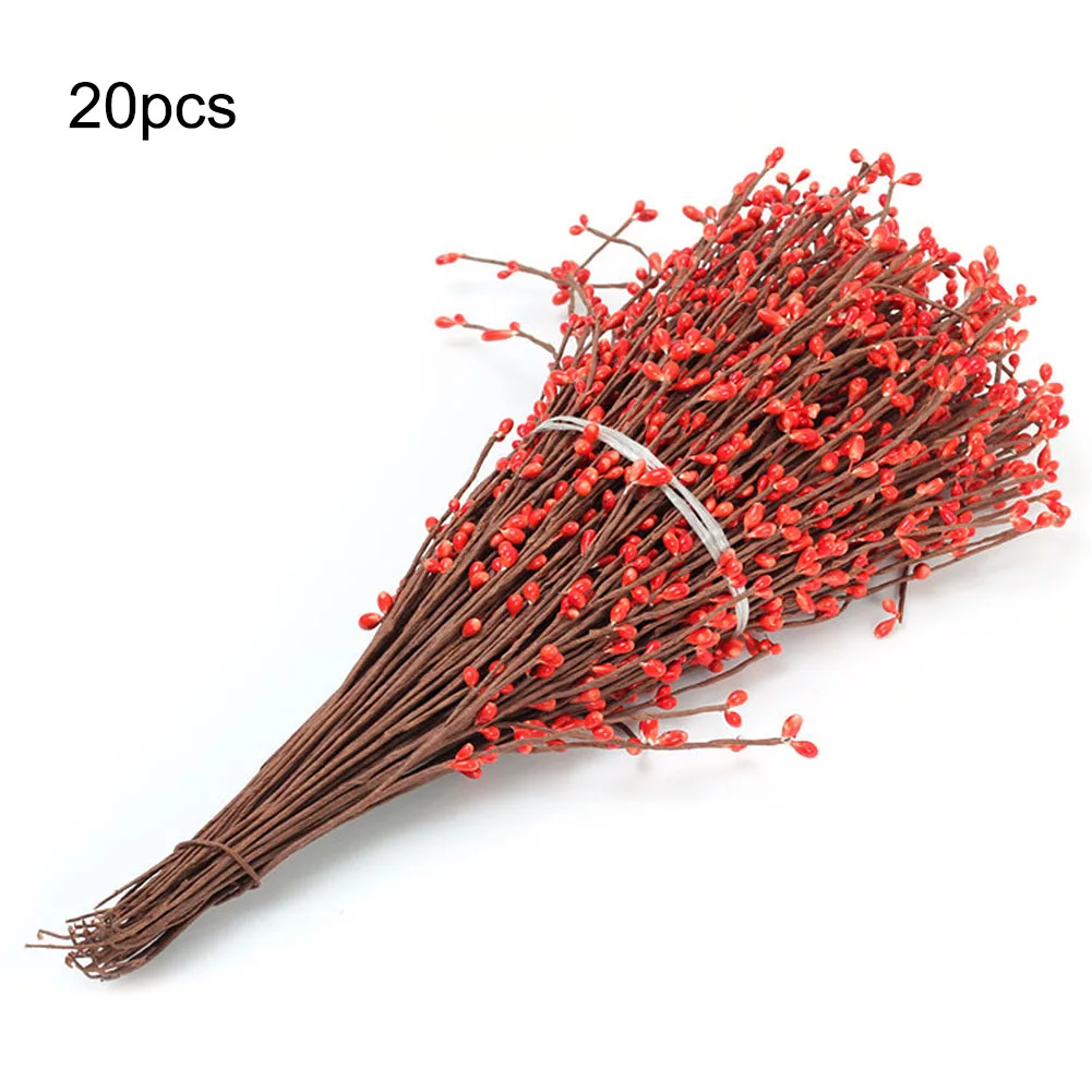20pcs Fake Hawthorn fruit Artificial Plants Branch Simulation Berries Home Wedding Decoration Christmas Festival Fake Floral
20pcs Fake Hawthorn fruit Artificial Plants Branch Simulation Berries Home Wedding Decoration Christmas Festival Fake Floral