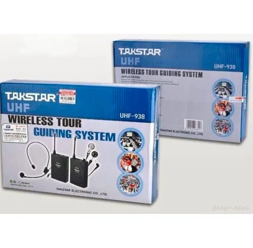 Новинка Лидер продаж система туристического гида Takstar UHF-938 беспроводное обучение