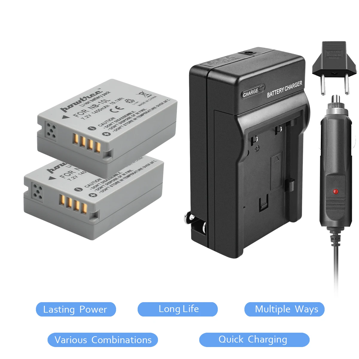 2Pcs NB-10L NB 10L NB10L Battery+Charger kit for Canon PowerShot G15 G16 G1X G3X SX40 SX40HS SX50 SX60 HS Camera L20
2Pcs NB-10L NB 10L NB10L Battery+Charger kit for Canon PowerShot G15 G16 G1X G3X SX40 SX40HS SX50 SX60 HS Camera L20