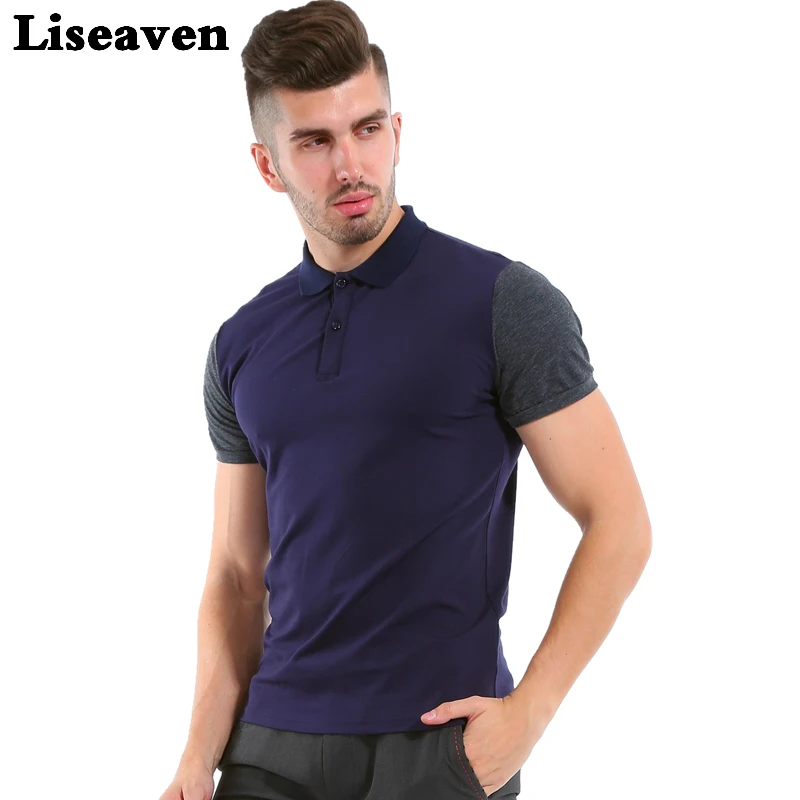 Liseaven 2017 Mens Fashion Polo Shirt Brand High Quality Short Sleeve Polos Solid Brand Polo Shirt Camisa Polo Masculina
Liseaven 2017 Mens Fashion Polo Shirt Brand High Quality Short Sleeve Polos Solid Brand Polo Shirt Camisa Polo Masculina
