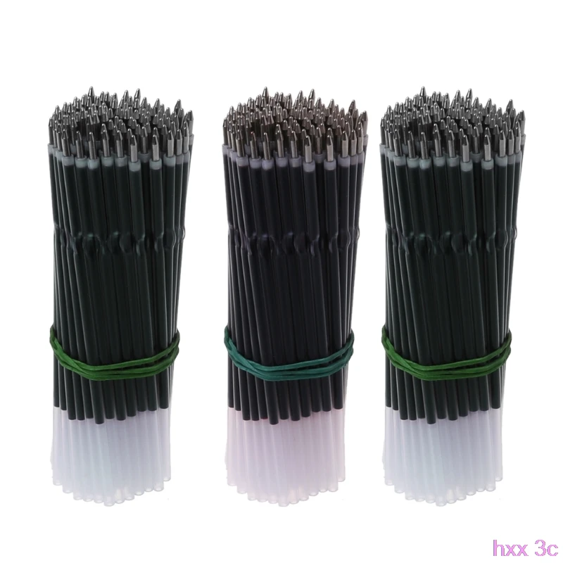 New 100Pcs 0.7mm Ballpoint Pen Refill Black Blue Red Stationery School Office Supply
New 100Pcs 0.7mm Ballpoint Pen Refill Black Blue Red Stationery School Office Supply