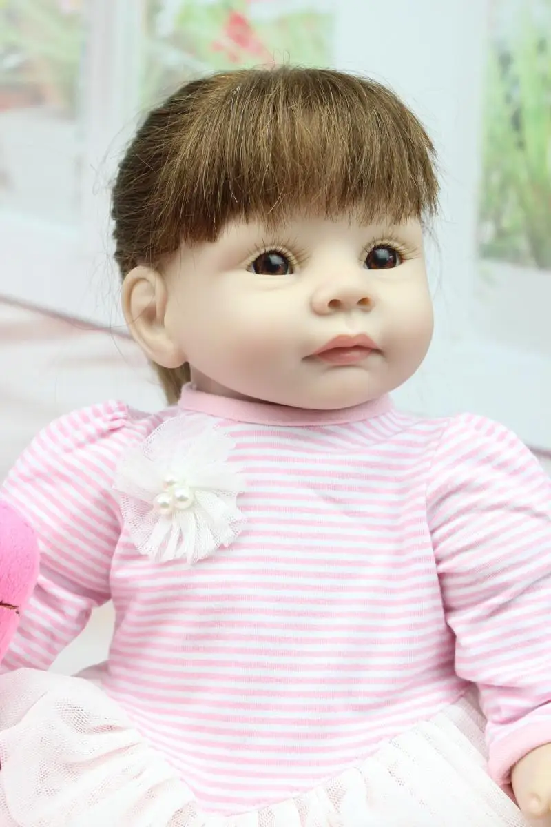 22 дюймовые виниловые куклы reborn Babies, мягкие силиконовые виниловые куклы ручной работы из мохера, реалистичные куклы для девочек, подарок на д...
22 дюймовые виниловые куклы reborn Babies, мягкие силиконовые виниловые куклы ручной работы из мохера, реалистичные куклы для девочек, подарок на д...
