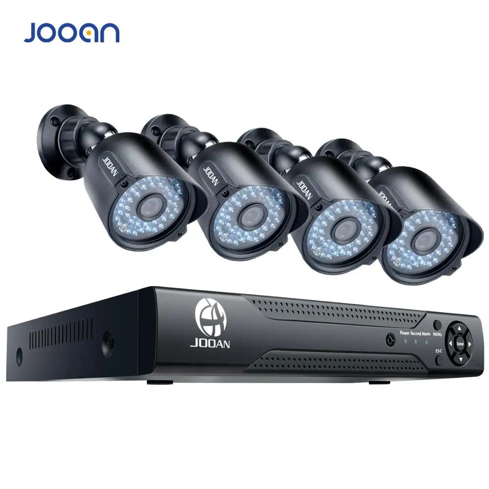 JOOAN 8CH DVR CCTV видео рекордер 4 шт. 1080P Домашняя безопасность Водонепроницаемая камера ночного видения Система видеонаблюдения наборы
JOOAN 8CH DVR CCTV видео рекордер 4 шт. 1080P Домашняя безопасность Водонепроницаемая камера ночного видения Система видеонаблюдения наборы