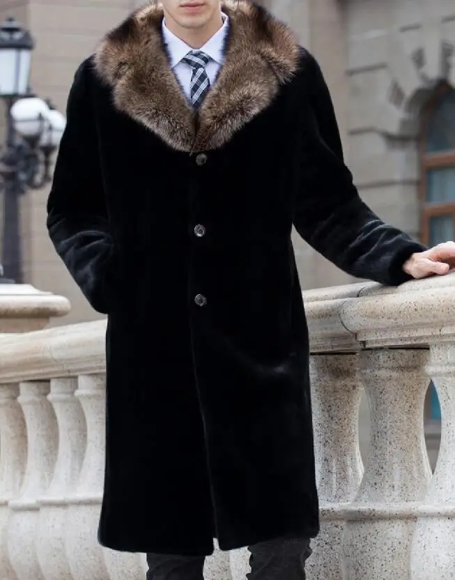 S-6XL / HOT / Spring Men's New Fashion Imitation mink fur coat long section large size windbreaker
S-6XL / HOT / Spring Men's New Fashion Imitation mink fur coat long section large size windbreaker