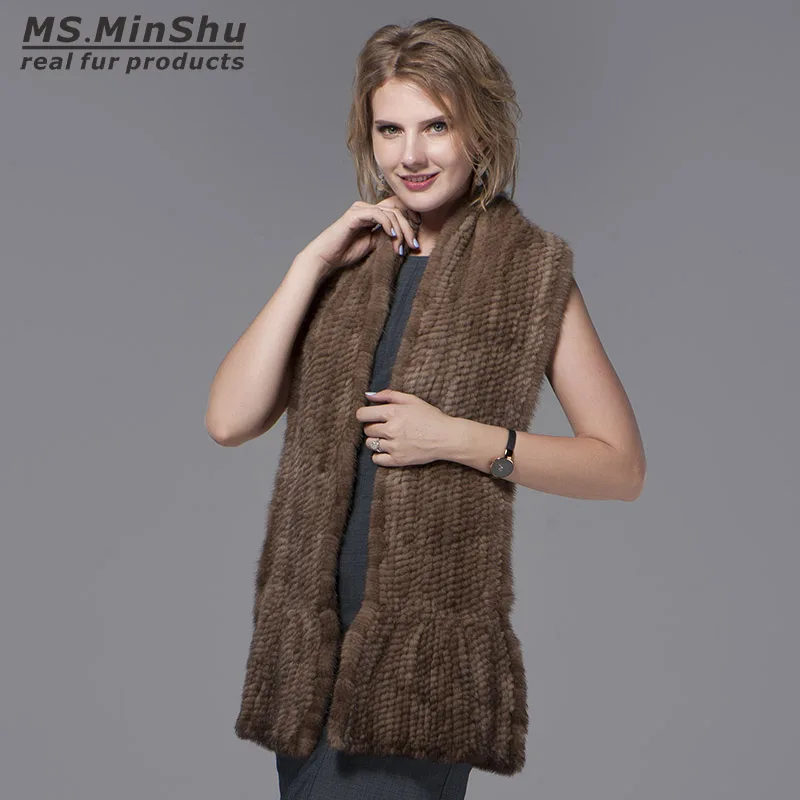 Ms.MinShu Natural Mink Fur Scarf Hand Knitted Long Mink Fur Scarf Woman Winter Scarf Wrap Genuine Mink Fur Shawl Female
Ms.MinShu Natural Mink Fur Scarf Hand Knitted Long Mink Fur Scarf Woman Winter Scarf Wrap Genuine Mink Fur Shawl Female