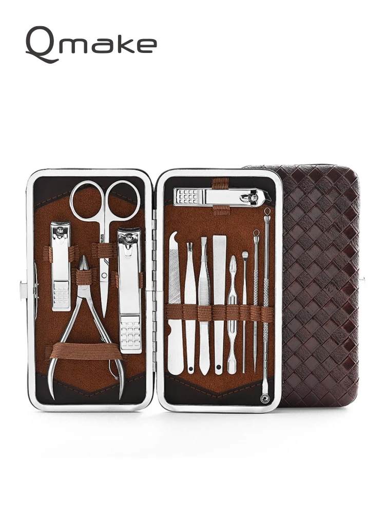 13 шт маникюр профессиональный инструмент педикюрные наборы Сталь Nail Clipper обрезки