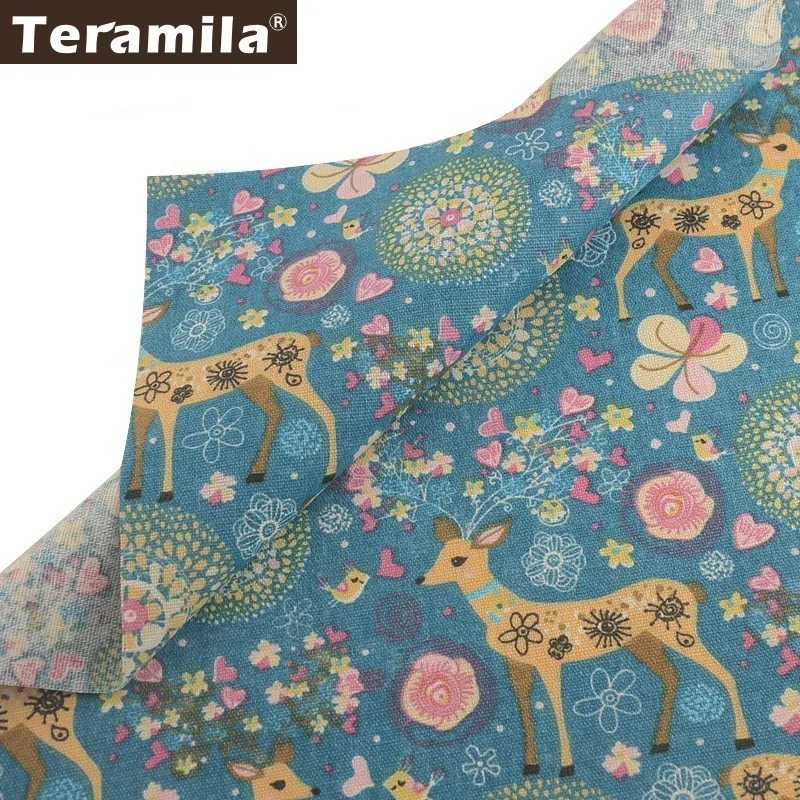 Teramila Cotton Linen Fabric Meters Animal Design Canvas Fabric DIY Sofa Bag Curtain Quilts Tablecloth Cushion Telas Por Metro
Teramila Cotton Linen Fabric Meters Animal Design Canvas Fabric DIY Sofa Bag Curtain Quilts Tablecloth Cushion Telas Por Metro