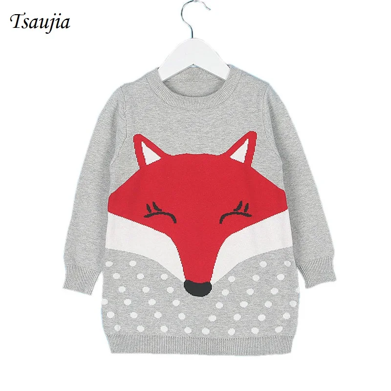 1-5 Years Baby Girls Dress 100% Cotton Fox Knitted Dresses Children Party Princess Dress Kids Clothes For Girls TS60
1-5 Years Baby Girls Dress 100% Cotton Fox Knitted Dresses Children Party Princess Dress Kids Clothes For Girls TS60