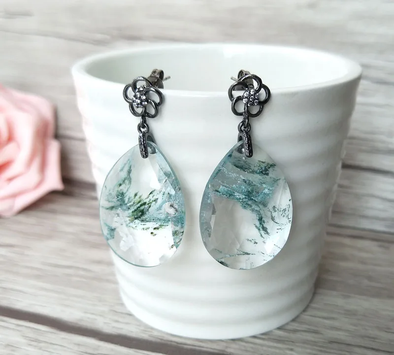 Wholesale 5 pairs water-drop crystal Earrings, Natural crystal druse stone Druzy Dangle Earrings Jewelry ER350
Wholesale 5 pairs water-drop crystal Earrings, Natural crystal druse stone Druzy Dangle Earrings Jewelry ER350