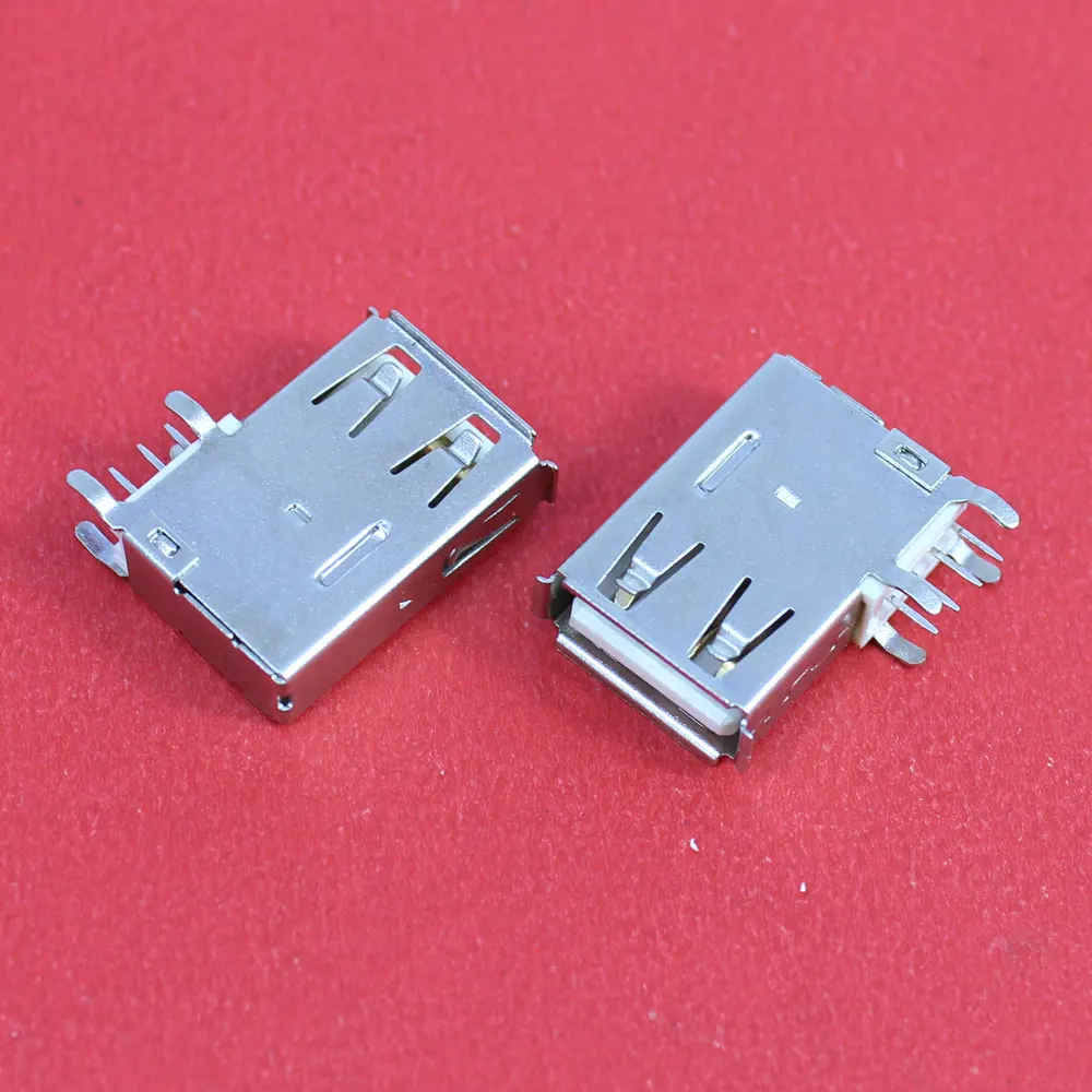 ChengHaoRan 1Piece USB 2.0 4Pin A Type Female Socket Connector Curly Mouth Bent Foot 90 degree for Data Transmission Charging
ChengHaoRan 1Piece USB 2.0 4Pin A Type Female Socket Connector Curly Mouth Bent Foot 90 degree for Data Transmission Charging