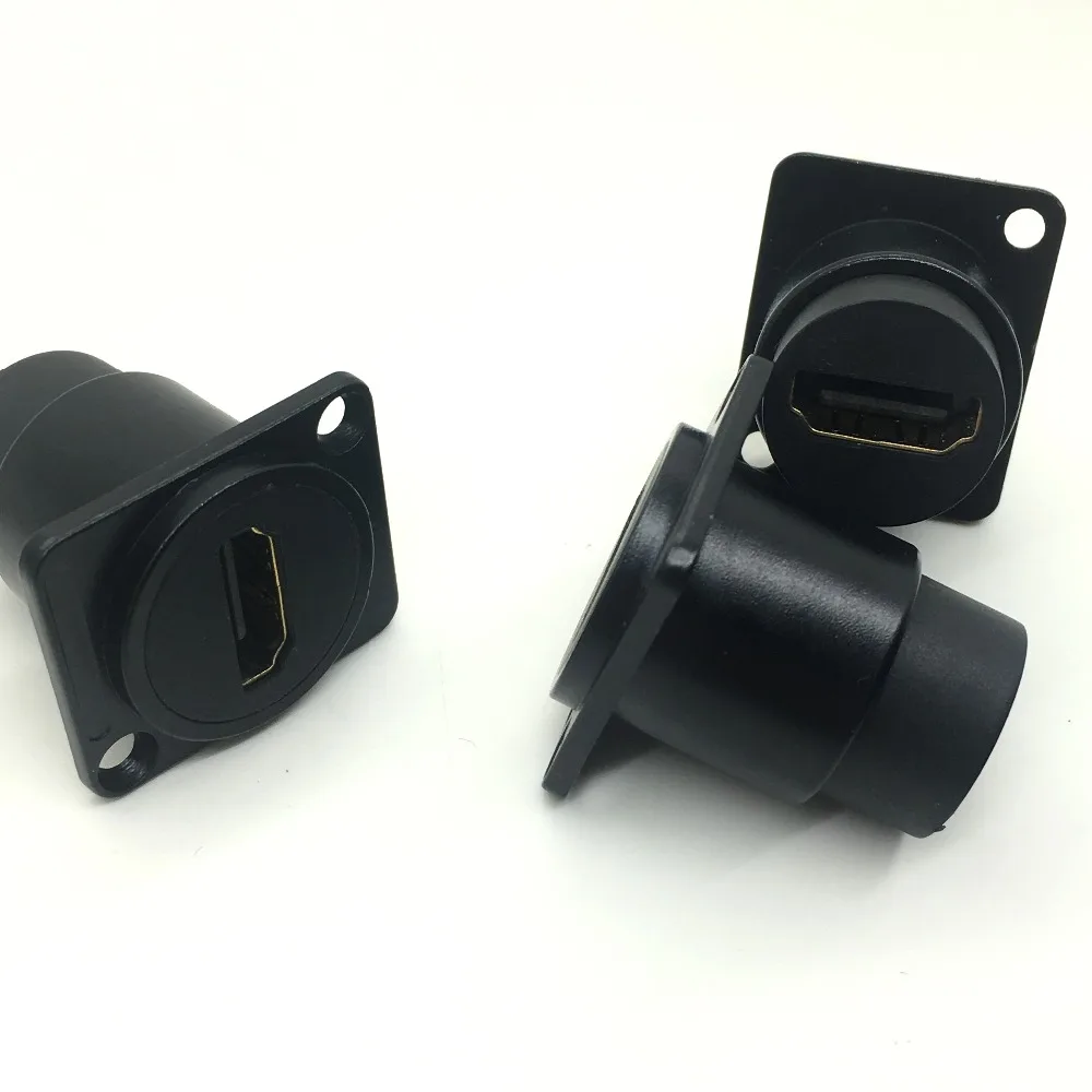 10pcs Black Professional HDMI Female to HDMI Female Extender HDMI Cable Cord Extension baffle Adapter Converter Supports
10pcs Black Professional HDMI Female to HDMI Female Extender HDMI Cable Cord Extension baffle Adapter Converter Supports